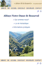 Mobile Screenshot of abbaye-bonneval.com
